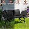 Izrielar Záhradná lavička Lounge kreslo Vonkajší lounge Náhľad obrázku produktu 4