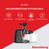 Wyciskarka wolnoobrotowa do owoców warzyw pozioma 150 W Podgląd zdjęcia produktu 22