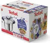 The image shows the retail packaging of a Tefal pressure cooker. Produktbild-Vorschau