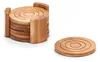 Zeller Present 25378, Rond, Bamboe, Natuurlijk, Effen, Productafbeelding-voorbeeld 8