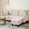 MODFU L-čalouněná rohová sedačka s chaise longue – 3-místná Náhled obrázku produktu 2