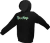 Rick and Morty Sweater Spacecruiser Pullover Hoodie Schwarz Produktbild-Vorschau 4