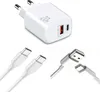 Rýchlonabíjačka USB-C + USB-A, univerzálny napájací adaptér Náhľad obrázku produktu 16