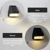 LED Solar Wandleuchte 'Wally Mini' - Kunststoff - warmweiße Produktbild-Vorschau 6