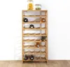 Porte-bouteilles, 32 bouteilles, 45 x 24 x 89 cm, bambou Voir les images du produit 2