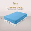 Lavea® Spannbettlaken 200x220cm, Maya, 100% Baumwolle, Produktbild-Vorschau 2