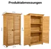 Záhradný domček Wiltec so žalúziovými dverami zo smrekového Náhľad obrázku produktu 10