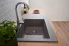 Einbauspüle Küchenspüle Spüle Granit Mineralite 86 x 50 Produktbild-Vorschau 5