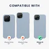 kwmobile Handyhülle für iPhone 15 Hülle, für iPhone 15 Case Produktbild-Vorschau 2