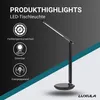 LUXULA LED Tischleuchte 9 W 2700 - 6500 K einstellbar in Produktbild-Vorschau 5