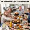 Présentoir à fruits Eluno à deux niveaux avec Voir les images du produit 6