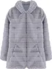 ASKSA Damen Pelzmantel Oversize Winter Warm Lange Felljacke Produktbild-Vorschau 3