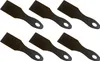 METALTEX Raclette špachtľa 14x4cm čierna 6 kusov Náhľad obrázku produktu 1