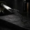 Rasoir de barbier professionnel en style dragon noir Voir les images du produit 4