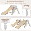 DREAMADE 3-in-1 Kinder Kletterdreieck Set, Holzdreieck mit Produktbild-Vorschau 3