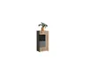 Standschrank Kommode Freno | grau matt /  Nox Oak | ohne Produktbild-Vorschau 3