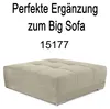 Velká pohovka XXL 306 cm s pružinovým jádrem a potahem z Náhled obrázku produktu 7