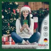 5 Weihnachtskarten mit geprägter „Frohe Weihnachten“ Produktbild-Vorschau 6