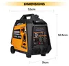 MaXpeedingrods Dual Fuel Inverter Generator, 3500W, Productafbeelding-voorbeeld 5