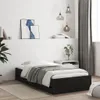 vidaXL Cadre de lit avec tiroirs noir 100x200 cm bois Voir les images du produit 2