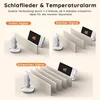 Babyphone mit Halterung, 5'' Baby Monitor Video, Babyfon Produktbild-Vorschau 2