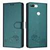 Kožené pouzdro pro Honor 9 Lite, sladká kočka Flip pouzdro Náhled obrázku produktu 2