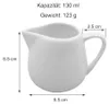 6x Elegantes Keramik-Milchschaumkännchen mit Griff - 130ml Produktbild-Vorschau 2