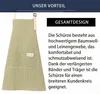 KANDONEX Schürze für Damen & Herren – Professionelle Produktbild-Vorschau 4