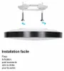 ZMH LED plafondlamp, zwart, plafondlamp - 12W, warm wit, Productafbeelding-voorbeeld 11