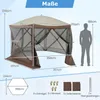 350 x 350 cm Pop-Up Screen House Zelt, 6-seitiges Produktbild-Vorschau 9