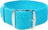 Pasek do zegarka ClassicWatchStraps Perlon - turkusowy, 20 Podgląd zdjęcia produktu 1