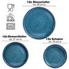 Moritz & Moritz SOLID 36tlg Geschirrset Blau Produktbild-Vorschau 7