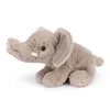 A plush toy elephant is shown from the side against a white background. Voir les images du produit