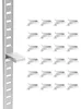 Soportes para estanterías VEVOR, paquete de 40 unidades, Vista previa de la imagen del producto 1