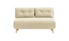 SLF24 - Ausklappbaresofa Flic 142 cm - hellbeige - Velluto Produktbild-Vorschau 3