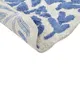 BELIANI Badematte Blau Baumwolle 60 x 90 cm Asymmetrisch Produktbild-Vorschau 6