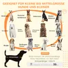 PawHut Hundekäfig Haustierkäfig Hundehütte mit Schloss, Produktbild-Vorschau 4