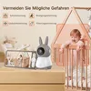 Babyphone avec 2 caméras et APP 2K/5,0 pouces WLAN Voir les images du produit 17