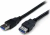 StarTech.com USB3SEXT2MBK, 2 m, USB A, USB A, USB 3.2 Gen 1 Náhľad obrázku produktu 1