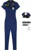 Damen Polizei Kostüm Gr. M – Polizistin Uniform Cosplay Produktbild-Vorschau 4