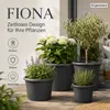 Doniczka Fiona antracyt Ø 30 cm - mrozoodporna i odporna na Podgląd zdjęcia produktu 7