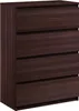 Kommode mit 4 Schubladen Sideboard Moderne wenge Produktbild-Vorschau 1