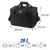 Relaxdays Kühltasche, 20 Liter, wasserdicht, 2 Tragegriffe Produktbild-Vorschau 4