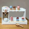 Set da gioco per gelateria in legno con macchina per il Anteprima dell’immagine prodotto 6