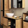 Mobile lavabo sospeso VAMI Craft rovere 90 cm 2 cassetti Anteprima dell’immagine prodotto 13