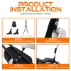 Portapacchi posteriore, sissy bar, imbottitura, colore nero Anteprima dell’immagine prodotto 4