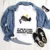 Mr. & Mrs. Panda Größe XL T-Shirt Stinktier Ball - Weiß - Produktbild-Vorschau 2