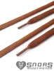 SNORS Schnürsenkel flach - BRAUN - 6mm - 60cm Produktbild-Vorschau 2