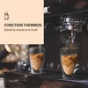 DUOS® Set de 4 verres Latte Macchiato 400 ml, verres à Voir les images du produit 4