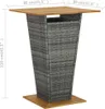 vidaXL 5-tlg. Gartenbar-Set Grau Produktbild-Vorschau 7